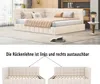 Sweiko Lit rembourré Canapé-lit 160x200 Lit Voir les images du produit 8