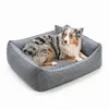 4L Textil MOLLY Kuscheliges Cord Hundebett kleine Hunde Produktbild-Vorschau 1
