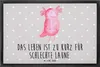 Mr. & Mrs. Panda Schmutzfänger Axolotl Glücklich 60 x 90 cm Produktbild-Vorschau 1