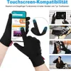 Handschuhe Herren Damen Laufhandschuhe(Grau,XL) Dünn Produktbild-Vorschau 2