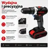 AJIEQAQ Wkrętarki akumulatorowe 21V, wiertarko-wkrętarka Podgląd zdjęcia produktu 4