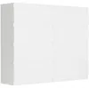 Komoda 120 cm 8 zásuvek skříňka FRAMIRE R-120-S8 bílá Náhled obrázku produktu 1