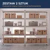 IvoQ Regały magazynowe zestaw 2 szt. – 180 x 90 x 40 cm – Podgląd zdjęcia produktu 2