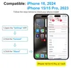 3X Schutzglas für iPhone 15 Display Schutz Panzerfolie Produktbild-Vorschau 2