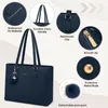 Solidchoice - Sac cabas pour femmes, imperméable, en cuir Voir les images du produit 5