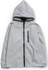 Reflektierende Jacke für Herbst, Winddicht, Lockerer Produktbild-Vorschau 3