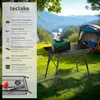 Table de camping Tina en aluminium, pliable et réglable en Voir les images du produit 2
