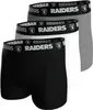 NFL Las Vegas Raiders 3-Pack 95% Baumwolle Boxers | Produktbild-Vorschau 1