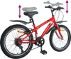 vidaXL Vélo enfant 24 pouces 6 vitesses pour 8-12 ans rouge Voir les images du produit 6