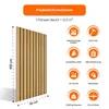 IZODEKOR Wandverkleidung Holz Styropor 3D Wandpaneele - Produktbild-Vorschau 2