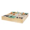 MUDDY BUDDY® Sandkasten "Beach Rebel" natur - salbeigrün Produktbild-Vorschau 1
