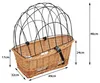 Red Loon Fahrradkorb Weidenkorb Katzenkorb aus Weide mit Produktbild-Vorschau 7