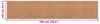 Korkrolle Braun 100 x 500 x 0,2 cm Kork Produktbild-Vorschau 7