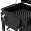 A close-up view of a black charcoal grill. Produktbild-Vorschau