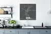 MuchoWow® Poster Karte - Jena - Blau - Stadtplan - Produktbild-Vorschau 3