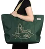 anndora Strandtasche XXL Grün Oversized Shopper mit Produktbild-Vorschau 9