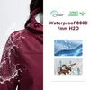 BUBW Damen Softshelljacke wasser- und winddicht mit Kapuze Produktbild-Vorschau 5
