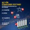 MONZANA® Christbaumkerzen LED Kabellos 30er Set Batterie Produktbild-Vorschau 3