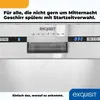 Exquisit Geschirrspüler GSP9309-030E inox | Spülmaschine 45 Produktbild-Vorschau 7