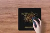 MuchoWow® Mauspad Mousepad Karte - Hannover - Gold - Produktbild-Vorschau 4