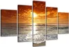 Obraz 200 x 100 cm na plátně Beach Sun 6311 - Náhled obrázku produktu 1