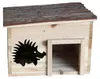 Igelhaus Holz – 32 x 26 x 21 cm – Unbehandelt – Mit Produktbild-Vorschau 1