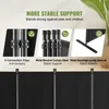 VEVOR rozdeľovač izieb 4-dielna paravánová deliaca stena, Náhľad obrázku produktu 3