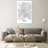 Bilder auf glas - Einteilig - Stadt Karte Berlin - 80x120cm Produktbild-Vorschau 7