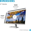 Hp M27f 27´´ Full Hd Ips Monitor 60hz Schwarz One Size / EU Produktbild-Vorschau 15