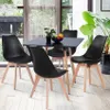 Quadratischer Tisch 80x80 in nordischem Design Holz für Produktbild-Vorschau 6
