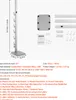 A product image showing a vacuum stand and its accessories, with detailed specifications listed below. Produktbild-Vorschau