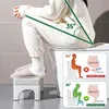 Toilettenhocker, Hocker Toilette mit Anti-Rutsch-Pads Produktbild-Vorschau 10