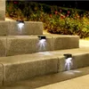 12er Set Solar Treppenleuchten LED Außen IP65 mit Produktbild-Vorschau 12