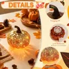 Herbstdeko KüRbis Deko Laterne, Led Leuchtende KüRbisse Produktbild-Vorschau 3