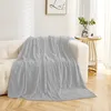 FEBE Kuscheldecke Flauschig Silver Grau 200x220 cm Produktbild-Vorschau 1