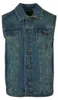 Urban Classics Denim Vest, Größe: Xxl; Farbe: Lightblue Produktbild-Vorschau 14