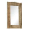 vidaXL Specchio in legno massiccio di mango 50 x 80 cm Anteprima dell’immagine prodotto 7