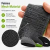 Sport Stirnband 3er Set Schwarz Grau Grün– rutschfest, Produktbild-Vorschau 4