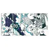 DEQORI Glasbild Echtglas 4x30x60 cm 'Urbaner Doodle-Mix' Produktbild-Vorschau 2