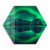 DEQORI Glasbild Echtglas 40x35 cm 'Vestrahorn im Produktbild-Vorschau 2
