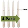 TIMBERMIK Palisada Drewniana Ø5 cm 140 cm 4 szt. Paliki Podgląd zdjęcia produktu 2
