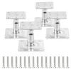 Relaxdays Pfostenträger 4er Set, höhenverstellbar 100-150 Produktbild-Vorschau 8