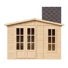 Dřevěný zahradní domek 6 m2 - V232 x 332 x 222 cm - Velký Náhled obrázku produktu 1
