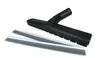 A vacuum cleaner floor nozzle and replacement squeegee strips against a white background. Voir les images du produit