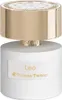 A close-up studio shot of a white perfume bottle with a gold cap. Anteprima dell’immagine prodotto