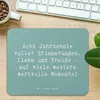 Mr. & Mrs. Panda Mouse Pad Spruch 80. Geburtstag Produktbild-Vorschau 2