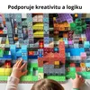 Magnetické stavebnice 60 dílů s 4 figurkami a úložným boxem Náhled obrázku produktu 6