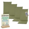 Pillows24 - 4x Hochlehner Auflagen 120x50x8 cm | Bequeme & Produktbild-Vorschau 1