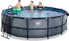 EXIT Stone Pool ø450x122cm mit Sandfilterpumpe und Produktbild-Vorschau 7