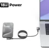 deleyCON 1,5m USB C Kabel 2x Winkel 90 Grad USB-A auf USB-C Produktbild-Vorschau 5